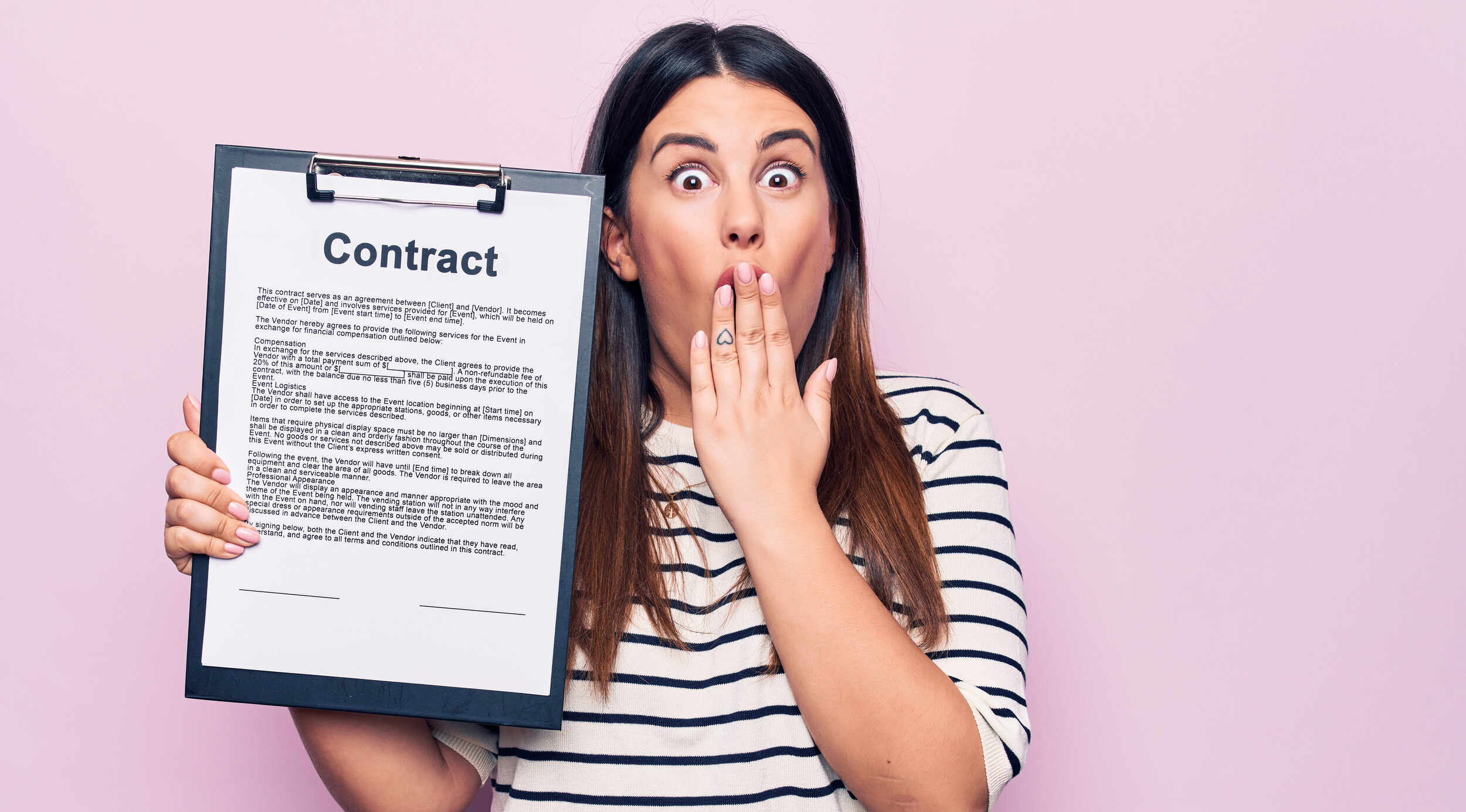 How to correct a deals typo in a contract